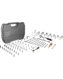 Купить Набор инструмента 1/2 Dr и 1/4 Dr 82 предмета KRAFT KT 700305  в E-mobi