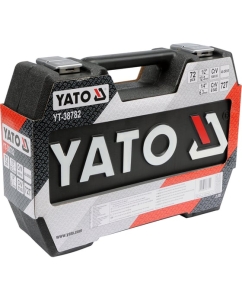 Купить Набор инструментов YATO 1/4&amp;#39;&amp;#39; и 1/2&amp;#39;&amp;#39;, 72пр YT-38782  в E-mobi