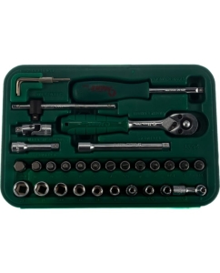 Купить Инструментальный набор Hans 1/4" 33 предмета 2633MBG  в E-mobi