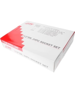 Купить Набор двенадцатигранных торцевых головок 1/2" 10-32мм в кейсе 24шт JTC-T424B  в E-mobi