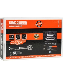 Купить Набор инструментов KINGQUEEN 41 предмет, 72 зуба WIB-10008  в E-mobi