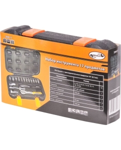 Купить Набор торцевых головок АвтоDело 1/4" DR 17 предметов 39917 13700  в E-mobi