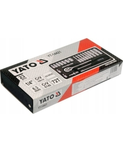 Купить Набор торцевых головок YATO 1/4" 23 пр. YT-14421  в E-mobi