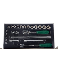 Купить Набор головок и аксессуаров Hans ложемент 3/8" TT-15F  в E-mobi