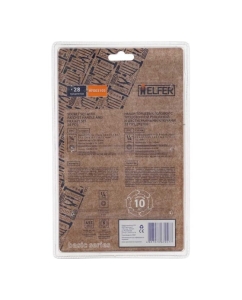 Купить Набор торцевых головок с трещоткой HELFER 28 пр 1/4 HF003103  в E-mobi