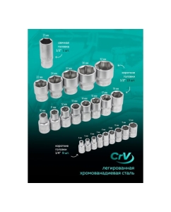 Купить Набор инструментов profi 89пр. 1/4",1/2"(6гр)(4-32мм) MAMEDFORCE MF-4892-5(54638)  в E-mobi