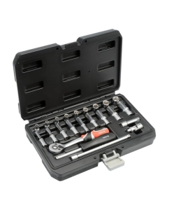 Купить Набор торцевых головок YATO 1/4" 23 предмета YT-14451  в E-mobi