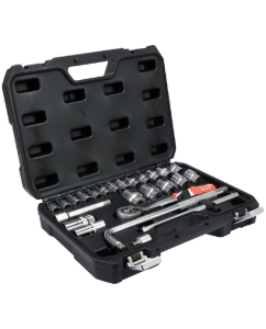 Купить Набор головок с трещоткой YATO 1/2&amp;#39;&amp;#39;, 25пр YT-38741  в E-mobi