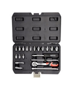 Купить Набор торцевых головок YATO 1/4" 20 предметов XS YT-14491  в E-mobi