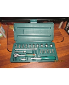 Купить Набор торцевых головок (1/4"DR; 4-13 мм; 21 предмет) Jonnesway S04H2721S  в E-mobi