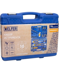 Купить Набор инструмента HELFER 3/8 Dr 78 предметов HF005051  в E-mobi