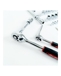 Купить Набор слесарно-монтажный Политех Quality 1/4", 1/2", 82 предмета 2809617  в E-mobi