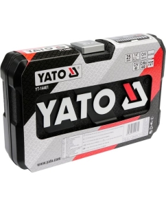 Купить Набор торцевых головок YATO 1/4" 25 предметов XS YT-14461  в E-mobi