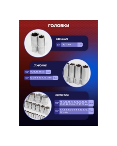 Купить Набор инструментов YATAFORCE 94 пр YF-4941-5(52568)  в E-mobi