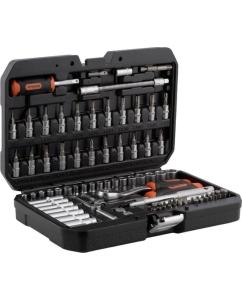 Купить Набор торцевых головок и принадлежностей (1/4"; 91 предмет) АвтоDело 39871 16196  в E-mobi