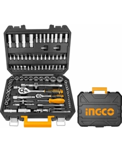 Купить Набор инструментов INGCO 1/4 и 1/2, 94 предмета HKTS42941 в E-mobi