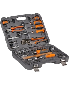 Купить Универсальный набор инструментов 59 предметов, пластиковый кейс Airline AT-59-39  в E-mobi