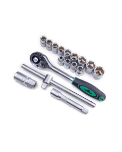 Купить Набор инструментов СЕРВИС КЛЮЧ 17 предметов, 1/2 11016  в E-mobi
