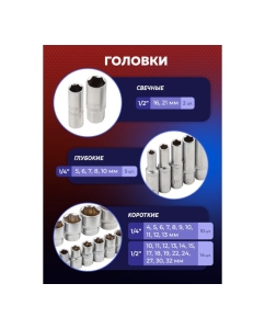 Купить Набор инструментов в пластиковом кейсе YATAFORCE (78 предметов) YF-4782-5(58797)  в E-mobi