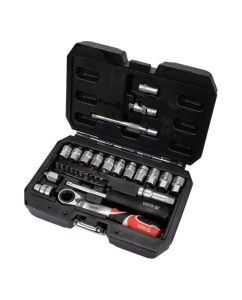 Купить Набор торцевых проходных головок YATO SPLINE 1/4" YT-38650  в E-mobi