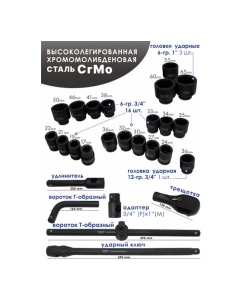 Купить Набор ударных инструментов Forsage 26 предметов F-68262-5MPB(50619)  в E-mobi