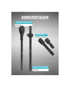 Купить Набор инструментов ударных iLOFORCE 21пр, 3/4" (12гр.) IF-6212-9MPB(58980)  в E-mobi