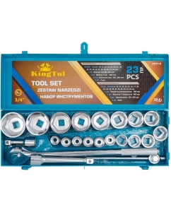 Купить Набор инструментов KingTul 23предмета, 3/4" (6гр.) KT-6231-5(59942)  в E-mobi