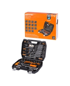 Купить Набор инструментов TDM универсальный №5, 48 позиций, CR-V сталь "Алмаз" SQ1014-0105  в E-mobi