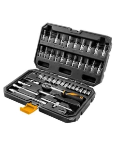 Купить Набор инструментов TOLSEN 1/4" 46 предметов 15138  в E-mobi