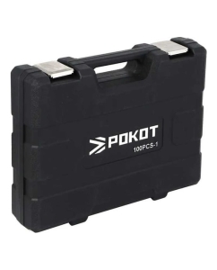 Купить Набор инструмента 100 предметов, для дома, кейс РОКОТ 689-021  в E-mobi