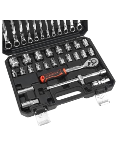 Купить Набор инструментов KINGQUEEN 37 предметов, 72 зуба WIB-60011  в E-mobi