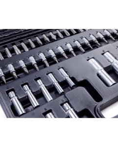 Купить Набор инструмента СЕРВИС КЛЮЧ 94 предмета, 6 граней 11094  в E-mobi