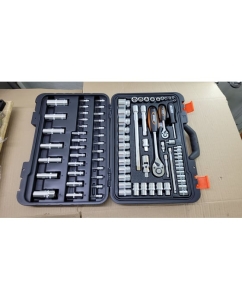 Купить Набор торцевых головок и торцевых головок со вставкой CUSTOR 83 предмета 1/4 1/2 TK-02483K2  в E-mobi