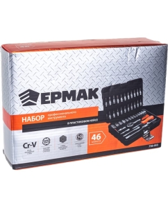 Купить Набор профессионального инструмента ЕРМАК 46 предметов 736-053  в E-mobi