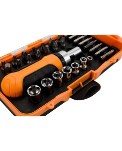 Купить Набор инструментов PARK 31 предмет головки биты отвертка 008607 8607  в E-mobi