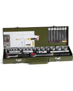 Купить Автомобильный набор торцевых ключей Proxxon 1/2" + 1/4", 27 поз 23020  в E-mobi