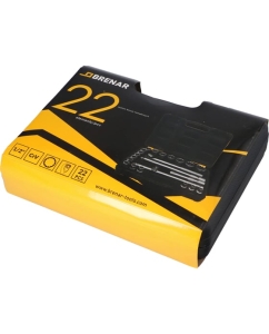 Купить Набор торцевых головок BRENAR 22шт, 1/2", 12-гранные, 8-32мм BRKNAS022  в E-mobi