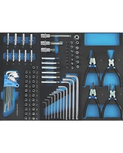 Купить Набор инструментов AutoMeister в ложементах для инструментальной тележки 229 пр 71975  в E-mobi