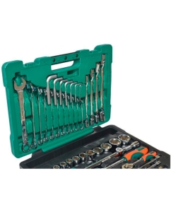 Купить Набор инструментов AIST 77 предметов с торцевыми карданными ключами 408177-M 00-00017970  в E-mobi