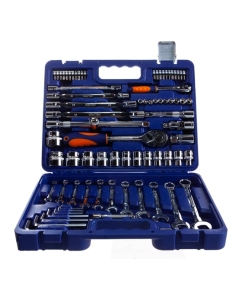 Купить Набор инструмента 1/2 Dr и 1/4 Dr 77 предметов HELFER HF000015  в E-mobi