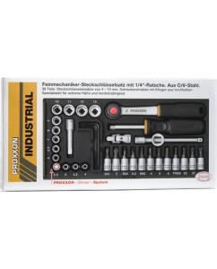 Купить Набор точного инструмента механика Proxxon 1/4", 36 поз. 23080  в E-mobi