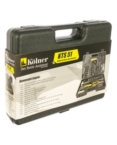 Купить Набор ручного инструмента в пластиковом кейсе Kolner KTS 51 8090500096  в E-mobi