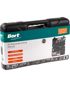 Купить Набор ручного инструмента BORT BTK-160 91279040  в E-mobi