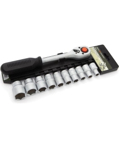 Купить Набор шестигранных головок с трещоткой 1/2 11 предметов ДТ/12 Дело Техники 620711  в E-mobi