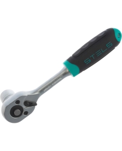 Купить Набор торцевых головок, 1/4", головки 4-13 мм, с трещоточным ключом, CrV, 11шт STELS 14125  в E-mobi