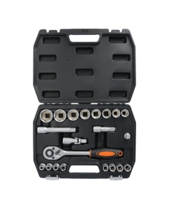 Купить Набор торцевых головок FASTER TOOLS 1/2" CR-V 22 шт. 8827  в E-mobi