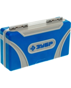 Купить Набор: биты 16шт,торцовые головки с мини трещоткой 12шт,адаптер для бит SQ 1/4"хHex 1/4",удлинитель 1/4"/80мм Зубр 26054-H31  в E-mobi