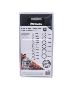 Купить Набор профессионального инструмента ЕРМАК 19 предметов 736-162  в E-mobi
