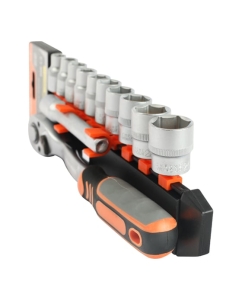 Купить Набор торцовых головок PATRIOT SSR-1/2, трещотка, удлинитель, 12 предметов 350004500  в E-mobi