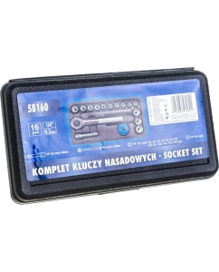 Купить Набор инструментов TOYA 1/4" 4-13мм 16 предметов 58160  в E-mobi